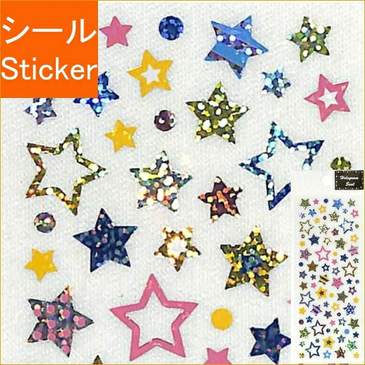 CLOTHES-PIN Clothes Pin Seal Hologram Seal Star Sticker Pack Album Decoration Heart Bulk Stickers Smartphone Reward Flower Cute Schedule Book Timekeeper :4920097132537