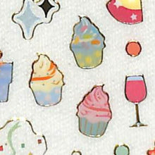 Load image into Gallery viewer, CLOTHES-PIN ｸﾛｰｽﾞﾋﾟﾝ ｼｰﾙ ･ ふち箔ｸﾘｱｼｰﾙ clearseal Happy Birthday ｼｰﾙ帳 福袋 丸 おしゃれ ｱﾙﾊﾞﾑ ﾃﾞｺﾚｰｼｮﾝ ﾊｰﾄ 大量 ｽﾃｯｶｰ ｽﾏﾎ ごほうび 花 かわいい  ｽｹｼﾞｭｰﾙ帳 手帳のﾀｲﾑｷｰﾊﾟｰ :4920097135033
