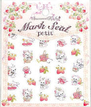 Load image into Gallery viewer, CLOTHES-PIN Closepin Seal, Petit Mark Seal, Fumika Ameno Mori Berry Seal Book, Lucky Bag, Round, Stylish, Album, Decoration, Heart, Large Quantity, Stickers, Smartphone, Reward, Flower, Cute, Schedule Book, Time Keeper for Notebooks: 4920097143151
