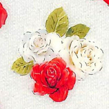 Load image into Gallery viewer, CLOTHES-PIN Seal, Clear Seal, Rose Seal Sheet, Red &amp; White Seal Book, Lucky Bag, Round, Stylish, Album Decoration, Heart, Bulk, Stickers, Smartphone, Reward, Flower, Cute, Schedule Book, Notebook Timekeeper: 4920097143519
