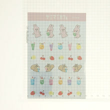 Load image into Gallery viewer, CLOTHES-PIN ｸﾛｰｽﾞﾋﾟﾝ ｼｰﾙ ･ Yummy Mummy ﾔﾐﾏﾐｶﾌｪｽﾃｯｶｰ ｸﾘｰﾑｿｰﾀﾞ ｼｰﾙ帳 福袋 丸 おしゃれ ｱﾙﾊﾞﾑ ﾃﾞｺﾚｰｼｮﾝ ﾊｰﾄ 大量 ｽﾃｯｶｰ ｽﾏﾎ ごほうび 花 かわいい ｽｹｼﾞｭｰﾙ帳 手帳のﾀｲﾑｷｰﾊﾟｰ :4920097149726
