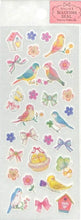 Load image into Gallery viewer, CLOTHES-PIN Seal, Miki Takei Masking Tape, Washi Material, Masking Tape Seal, Bird Seal Book, Lucky Bag, Round, Stylish, Album Decoration, Heart, Bulk, Sticker, Smartphone, Reward, Flower, Cute, Planner, Timekeeper for Notebooks: 4920097150067

