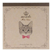 Load image into Gallery viewer, CLOTHES-PIN Close Pin Note, Miki Takei Mondo Memo Pad TABBYCAT Tabby Cat A5 B5 Grid Ruled Lined Blank Sticky Notes Notepad Cute Stylish Small Ring Character Schedule Book Planner Timekeeper: 4920097155383
