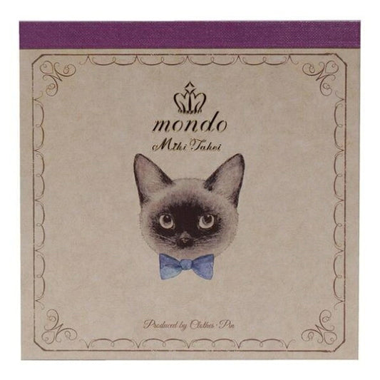CLOTHES-PIN ｸﾛｰｽﾞﾋﾟﾝ ﾉｰﾄ ･ たけいみき mondo ﾒﾓﾊﾟｯﾄﾞ SIAMESECAT a5 b5 方眼 罫線 横罫 無地 付箋 ﾒﾓ帳 かわいい おしゃれ 小さい ﾘﾝｸﾞ ｷｬﾗｸﾀｰ ｽｹｼﾞｭｰﾙ帳 手帳のﾀｲﾑｷｰﾊﾟｰ :4920097155390