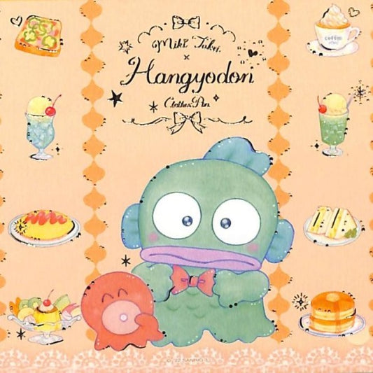 ＃サンリオ クローズピン ハンギョドン たけいみき[メモ帳]メモパッド/レトロ喫茶 新入学 : sanrio :4920097156380