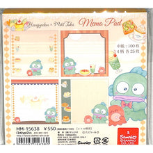 Load image into Gallery viewer, ＃サンリオ クローズピン ハンギョドン たけいみき[メモ帳]メモパッド/レトロ喫茶 新入学 : sanrio :4920097156380
