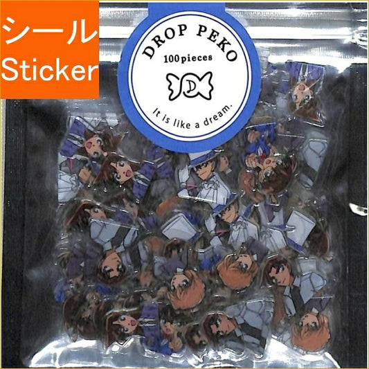 CRUX ｸﾗｯｸｽ ｼｰﾙ ･ DROP PEKO SEAL ｺﾅﾝ ｼｰﾙ帳 福袋 おしゃれ ｱﾙﾊﾞﾑ ﾃﾞｺﾚｰｼｮﾝ ﾊｰﾄ 大量 ｽﾃｯｶｰ ｽﾏﾎ ごほうび かわいい  ｽｹｼﾞｭｰﾙ帳　ﾌﾟﾁﾌﾟﾁ　ぷっくりシール　ﾉｰﾄ　ﾚﾀｰ　怪盗キッド　ﾈｲﾙ　ｷｬﾗｸﾀｰ :4935124525190