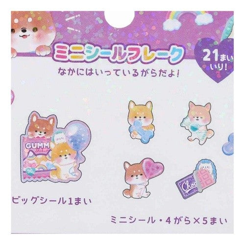 フレークシール ミニ シールセット COLORFUL TIME