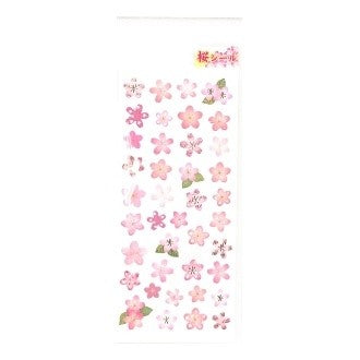 ＃和風 ｼｰﾙ 桜 模様入り ﾋﾟﾝｸ 花 奥山 :4935786393793