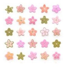画像をギャラリービューアに読み込む, ＃和風ｼｰﾙ 桜 5列 ピンク ゴールド 花びら 春 かわいい 和桜 奥山 :4935786394790

