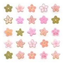 画像をギャラリービューアに読み込む, ＃和風ｼｰﾙ 桜 5列 ピンク ゴールド 花びら 春 かわいい 和桜 奥山 :4935786394790
