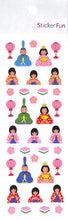 Load image into Gallery viewer, 季節ﾗﾒ入りｼｰﾙﾋﾅﾏﾂﾘ :4935786581633

