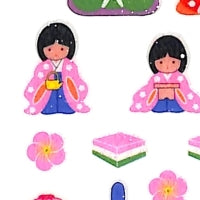 Load image into Gallery viewer, 季節ﾗﾒ入りｼｰﾙﾋﾅﾏﾂﾘ :4935786581633
