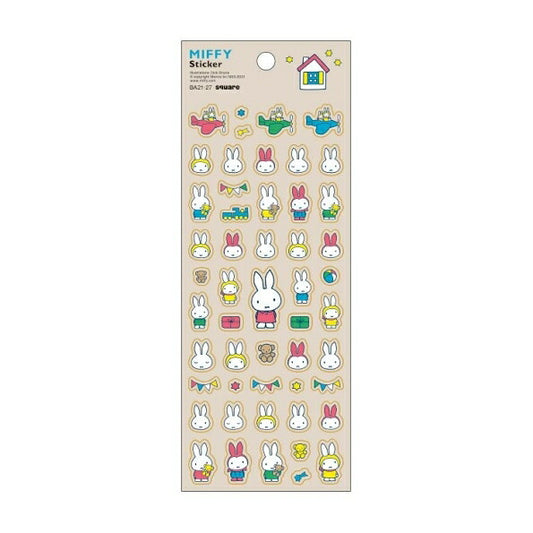 SQUARE ｽｸｴｱ ｼｰﾙ ･ miffy ﾌﾁﾄﾞﾘｼｰﾙ ｸﾞﾚｰ ｼｰﾙ帳 福袋 丸 おしゃれ ｱﾙﾊﾞﾑ ﾃﾞｺﾚｰｼｮﾝ ﾊｰﾄ 大量 ｽﾃｯｶｰ ｽﾏﾎ ごほうび 花 かわいい ｽｹｼﾞｭｰﾙ帳 手帳のﾀｲﾑｷｰﾊﾟｰ :4937122047179
