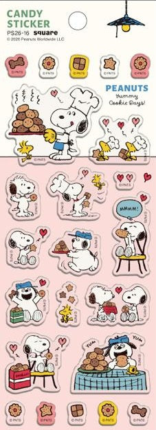 ＃PEANUTSキャンディシールピンク : (有)大阪プランズパック : PEANUTS Candy Seal Pink : 4937122308379