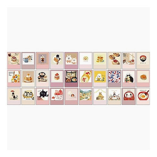 ＃ｲﾗｽﾄｶｰﾄﾞﾒﾓﾊﾟｯﾄﾞ･ﾋﾟﾝｸ --- : Illustration card memo pad pink :4938325108391