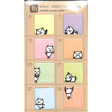 Load image into Gallery viewer, PINEBOOK ﾊﾟｲﾝﾌﾞｯｸ 手帳小物 ･ 和紙 月間ｽｹｼﾞｭｰﾙふせん ﾊﾟﾝﾀﾞ･月間 付箋紙　ﾎﾟｽﾄｲｯﾄ　かわいい　吹き出し  ｽｹｼﾞｭｰﾙ帳 ﾀｲﾑｷｰﾊﾟｰ　ﾊﾟﾝﾀ :4938325256818
