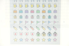 Load image into Gallery viewer, PINEBOOK ﾊﾟｲﾝﾌﾞｯｸ ｼｰﾙ ･ D ｽｹｼﾞｭｰﾙｼｰﾙｱｲｺﾝ ｼｰﾙ帳 福袋 ｽｹｼﾞｭｰﾙ ﾃﾞｺ ｽﾃｯｶｰ ﾀﾞｲｱﾘｰ ごほうび 花 ｱﾙﾌｧﾍﾞｯﾄ ｼｰﾙ 記録 食事 健康管理 病院 ﾎﾞｰﾅｽ ｽｹｼﾞｭｰﾙ帳 手帳のﾀｲﾑｷｰﾊﾟｰ :4938325271729
