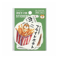 ＃ステッカーセット コビト 5枚入 シバイヌ・ケイショク ﾊﾟｲﾝﾌﾞｯｸ :4938325406169