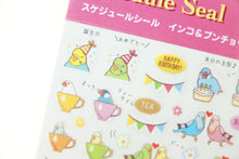 Load image into Gallery viewer, Schedule Stickers: Parakeets &amp; Java Sparrows: 4938325427867
