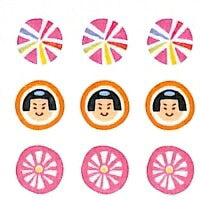 Load image into Gallery viewer, MINDWAVE ONE POINT SEAL Kintaro-ame Candy - Planner, Sweets, Seal Book, Lucky Bag, Round, Stylish, Album, Decoration, Heart, Bulk, Sticker, Smartphone, Reward, Flower, Cute, Schedule Book, Planner's Time Key: 4948197501497
