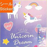 古川紙工 ｼｰﾙ ･ SweetDreamｼｰﾄｼｰﾙ ﾕﾆｺｰﾝ ｼｰﾙ帳 福袋 丸 おしゃれ ｱﾙﾊﾞﾑ ﾃﾞｺﾚｰｼｮﾝ ﾊｰﾄ 大量 ｽﾃｯｶｰ ｽﾏﾎ ごほうび 花 かわいい  ｽｹｼﾞｭｰﾙ帳 手帳のﾀｲﾑｷｰﾊﾟｰ :4952270240852