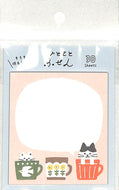 古川紙工 文房具 ･ ひとことふせんﾏｸﾞｶｯﾌﾟにゃんこ 猫　ふせん　吹き出し　おもしろ　かわいい　おしゃれ　ﾎﾟｽﾄｲｯﾄ  ｽｹｼﾞｭｰﾙ帳 手帳のﾀｲﾑｷｰﾊﾟｰ :4952270242542