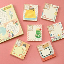 Load image into Gallery viewer, 古川紙工 手帳小物 ･ わたしびより 4designsMEMOPAD ねこ 付箋紙 ﾎﾟｽﾄｲｯﾄ ふせん かわいい おしゃれ 吹き出し 小さい ｷｬﾗｸﾀｰ ﾒﾓ帳 ｽｹｼﾞｭｰﾙ帳 手帳のﾀｲﾑｷｰﾊﾟｰ :4952270243877
