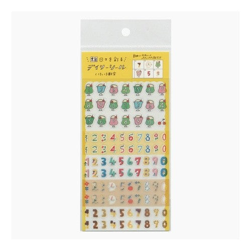 ＃わたしびよりﾃﾞｲﾘｰｼｰﾙいろいろ数字 --- : I am a daily sticker with various numbers :4952270254996