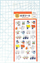 Load image into Gallery viewer, Furukawa Shiko Stickers - Tsutaeru Pharmaceutical Clear Sticker Sheet Support Stickers Sticker Book Grab Bag Schedule Decoration Stickers Diary Schedule Book Time Keeper Fight Go For It Hang In There :4952270257843
