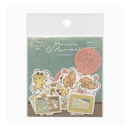 ＃フレークシール ＃和紙ﾌﾚｰｸｼｰﾙｳﾞｨｰﾅｽﾜﾝの誕生MuseumAnimals 古川紙工(株) :4952270291304