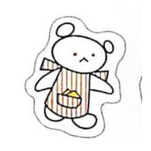 Load image into Gallery viewer, ＃フレークシール ＃和紙ﾌﾚｰｸｼｰﾙ ほっとけｰき こぐまちゃんえほん お料理だいすきデザイン 古川紙工 :4952270300907
