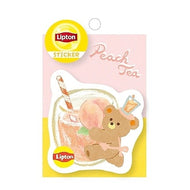＃ｽﾃｯｶｰﾋﾟｰﾁﾃｨｰﾘﾌﾟﾄﾝ --- : Sticker Peach Tea Lipton :4952270314508