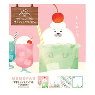 ＃メモパッドアザラシお菓子などうぶつ工房 : 古川紙工(株) : Memo pad seal and sweets animal workshop : 4952270316960 :4952270316960