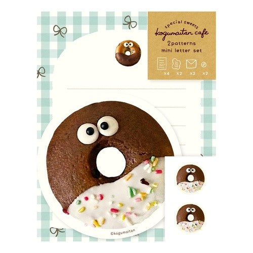 ＃ﾀﾞｲｶｯﾄﾐﾆﾚﾀｰｾｯﾄぱくべぇｰこぐまいたん --- : Dicut Mini Letter Set Pakubee Kogumaitan :4952270328741