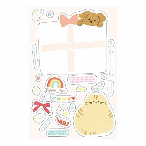 ＃ﾒｯｾｰｼﾞｼｰﾙどうぶつ --- : Message sticker animal :4952270329328