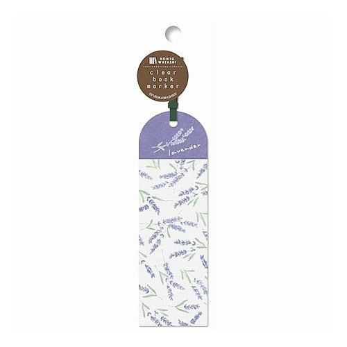 ＃ｸﾘｱﾌﾞｯｸﾏｰｶｰﾗﾍﾞﾝﾀﾞｰ総柄HONTOWATASHI --- : Clear book marker allover pattern HONTOWATASHI :4952270331895