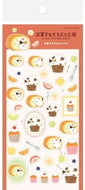 ＃古川紙工 シール 透明シールシート お菓子などうぶつ工房 すきまニャンコ 4952270337781