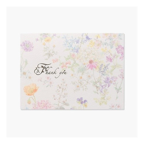 ＃G.C.PRESS ＃カード　イングリッシュガーデン　イン　ザ　モーニング　サン　ＴＨＡＮＫ　ＹＯＵ (株)ジー・シー :4952460004707