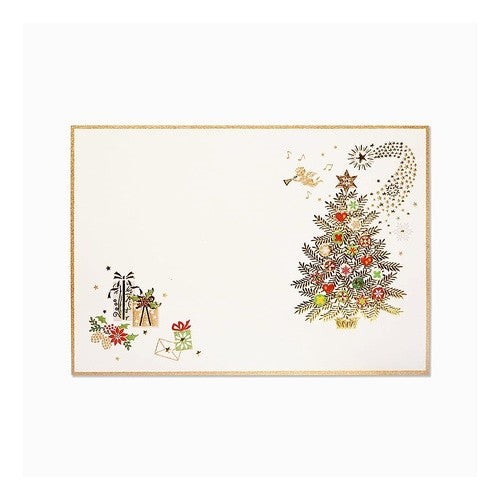 ＃ショートメッセージカードセット　メリークリスマス　金 (株)ジー・シー :4952460552499