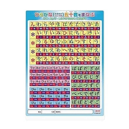 学習下敷　Ｂ５判　五十音