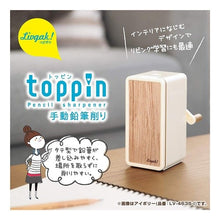 画像をギャラリービューアに読み込む, リビガクトッピンスリム鉛筆削りアイボリー
