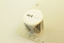 Load image into Gallery viewer, MT MT Masking Tape - Blackboard/Label Masking Tape, Cute, Stylish, Wide, Plain, Black, Overseas, Schedule Book, Notebook Timekeeper: 4971910214053
