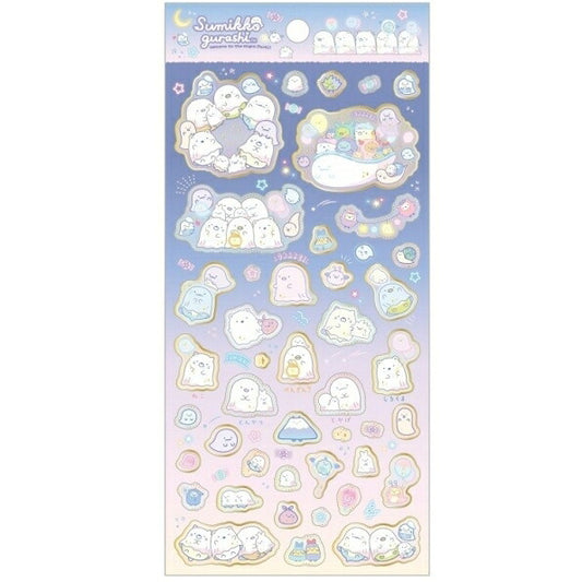 SAN-X Sticker - Sumikko Gurashi Drop Sticker Ghost Schedule Book / Planner Timekeeper: 4974413809641