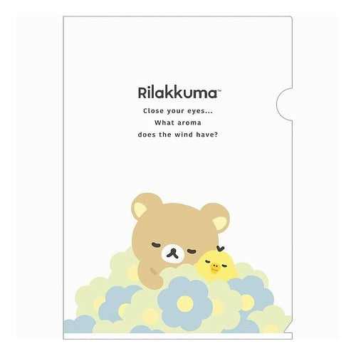 ＃サンエックス リラックマ A4クリアホルダー --- : San-X Rilakkuma A4 Clear Holder :4974413882156