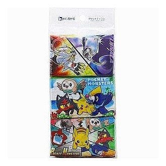 ＃ポケモンサン＆ムーン プリントティッシュ 6パック 200入 : Pokemon Sun & Moon Printed Tissue 6 pack 200 pieces : 4977033115215