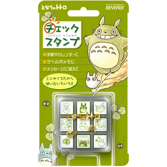 ＃ビバリー/となりのﾄﾄﾛﾁｪｯｸｽﾀﾝﾌﾟ --- : Beverly/My Neighbor Totoro Check Stamp :4977524123514