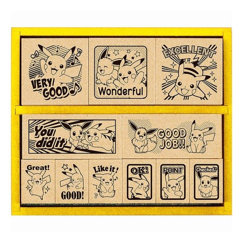 ＃ポケットモンスター ＃ビバリー ショウワノート ポケットモンスター スタンプ 英語 木製 ごほうびスタンプ (株)ビバリー :4977524127598