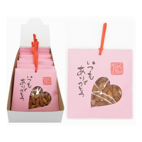 感謝のしおり　柿の種　ﾋﾟﾝｸ　25g
