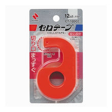 Load image into Gallery viewer, #NICHIBA #CellophaneTape (R) Small Roll with Cutter :4987167094683
